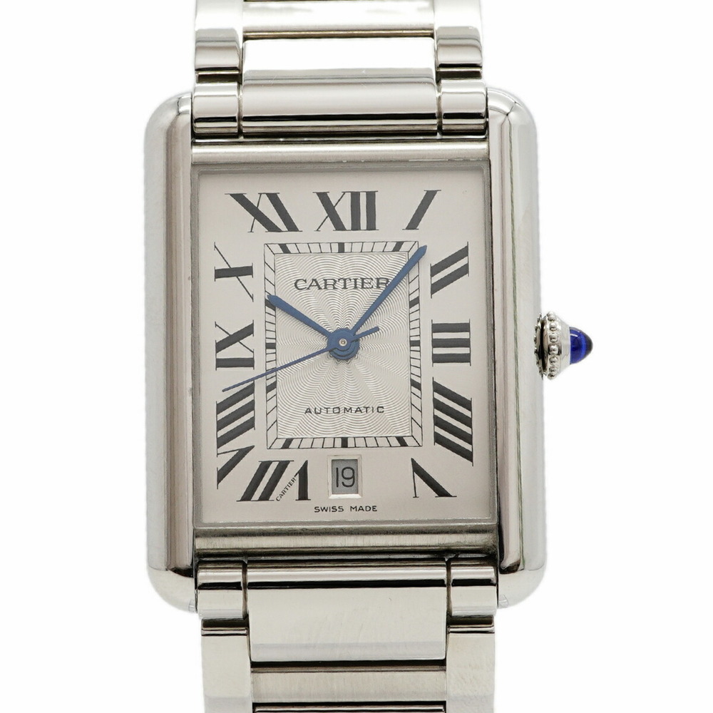 Cartier Tank Must XL WSTA0053 Silver Dial Men's Watch